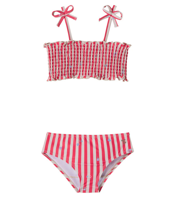  Wheat Wheat Carla Striped Bikini 