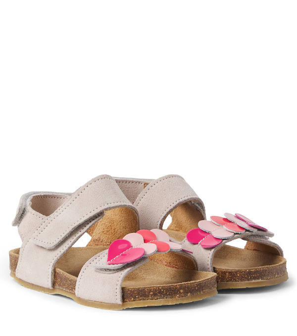 Wheat Wheat Clara Suede Sandals 