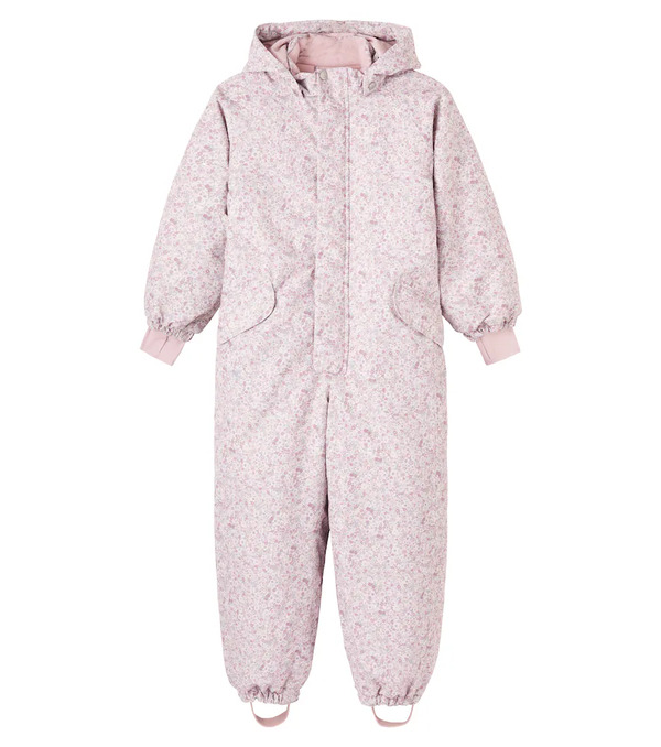  Wheat Wheat Miko Floral Padded Snowsuit 