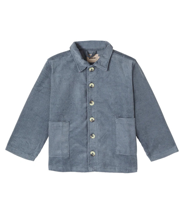  Wheat Wheat Sage Cotton Courduroy Overshirt 