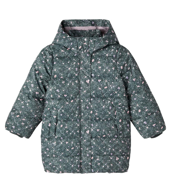  Wheat Wheat Yrsa Floral Puffer Coat 