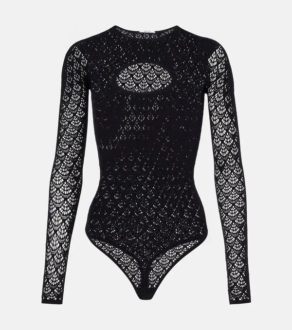  Wolford Wolford Cutout Lace Bodysuit 