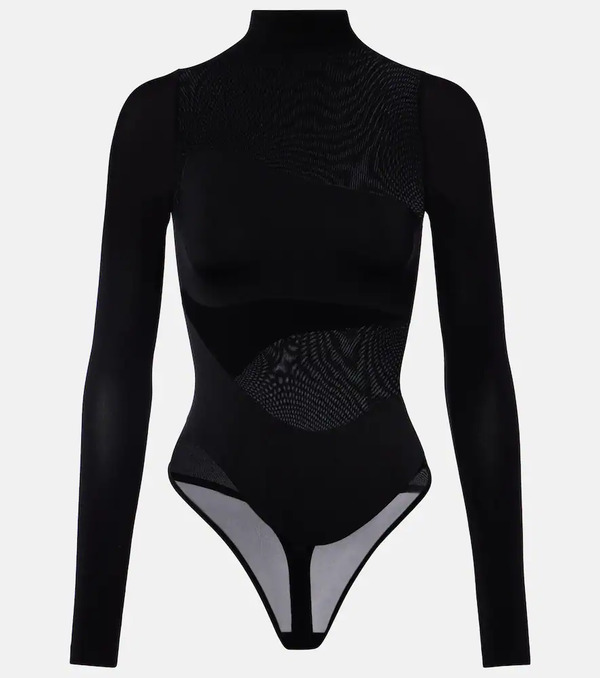  Wolford Wolford Shade Paneled Bodysuit 