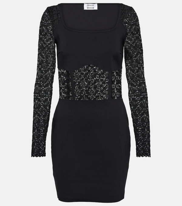  Wolford Wolford X Simkhai Intricate Pattern Minidress 