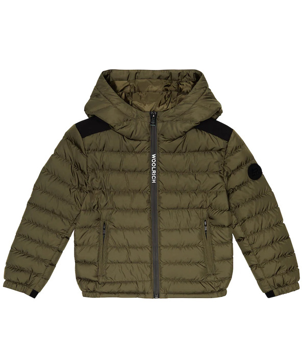  Woolrich Kids Woolrich Kids Sundance Hooded Down Jacket 