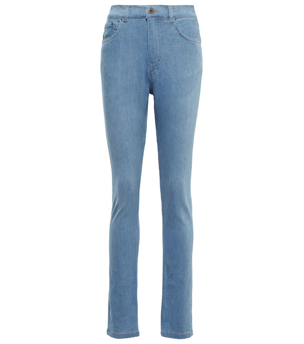  Y/project Y/project Paneled High-rise Skinny Jeans 