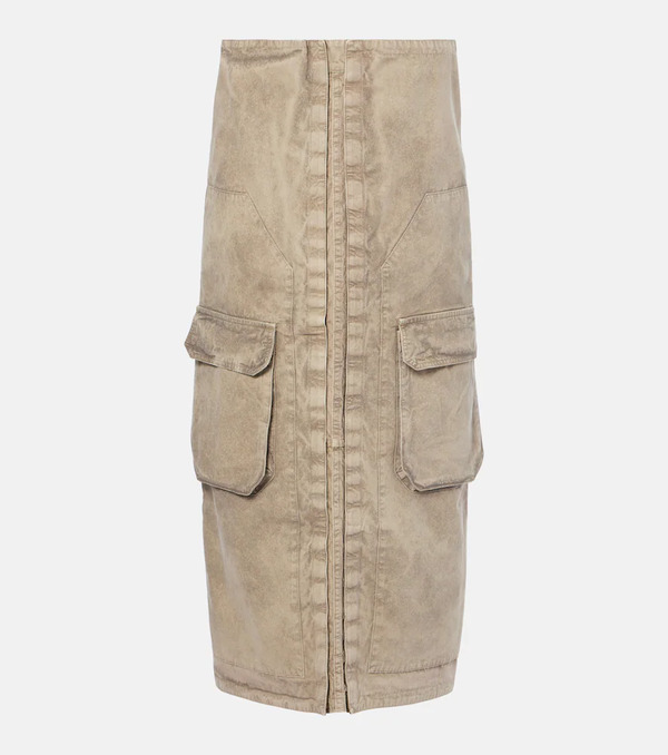  Y/project Y/project Velcro Cotton Cargo Skirt 