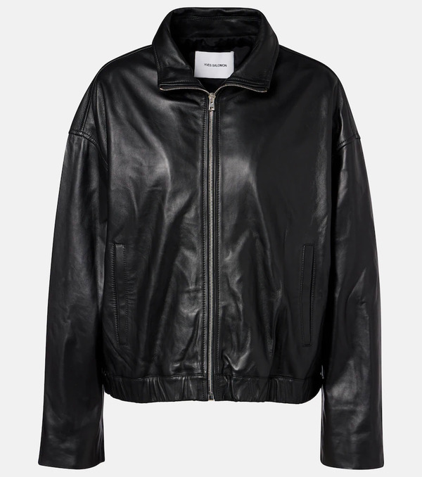  Yves Salomon Yves Salomon Leather Jacket 