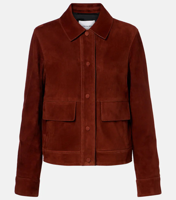  Yves Salomon Yves Salomon Suede Jacket 