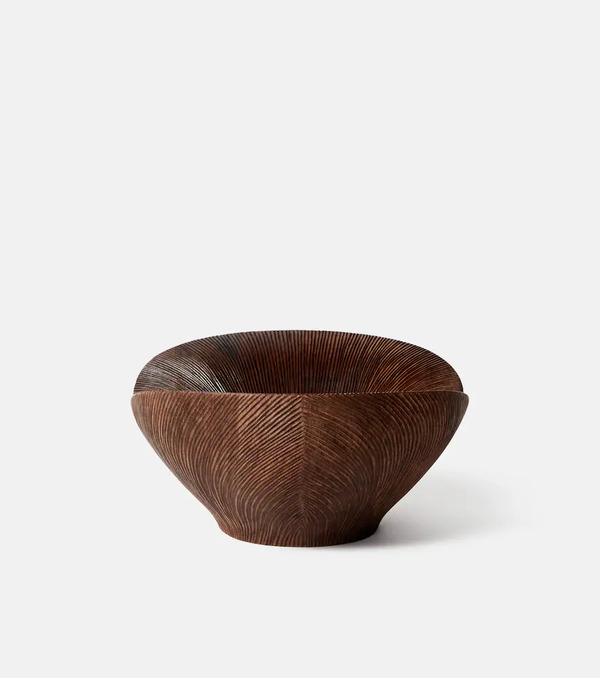  Zanat Zanat Kala Small Walnut Bowl By Monica Foerster 