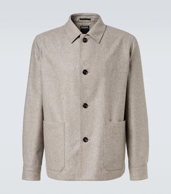  Zegna Zegna Alpe Wool Jacket 