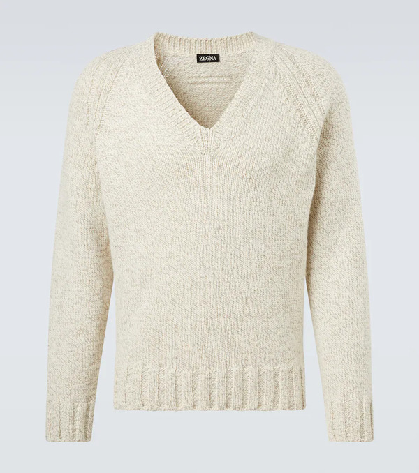  Zegna Zegna Cashmere And Wool Sweater 