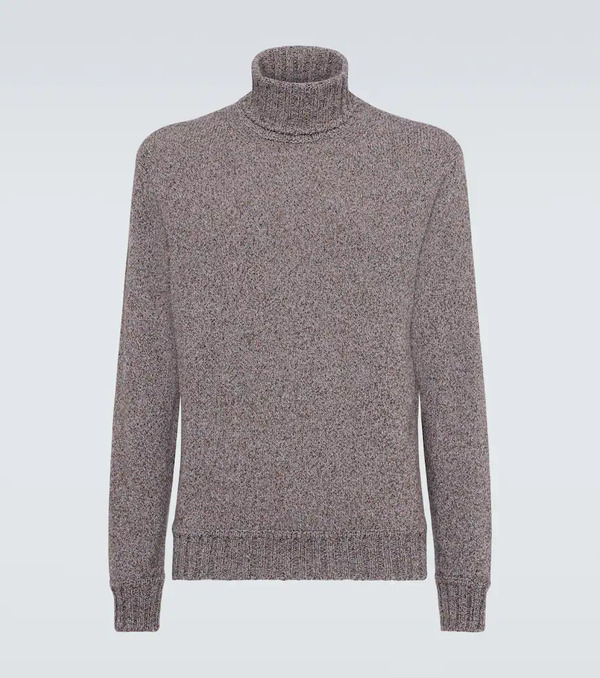  Zegna Zegna Cashmere Turtleneck Top 
