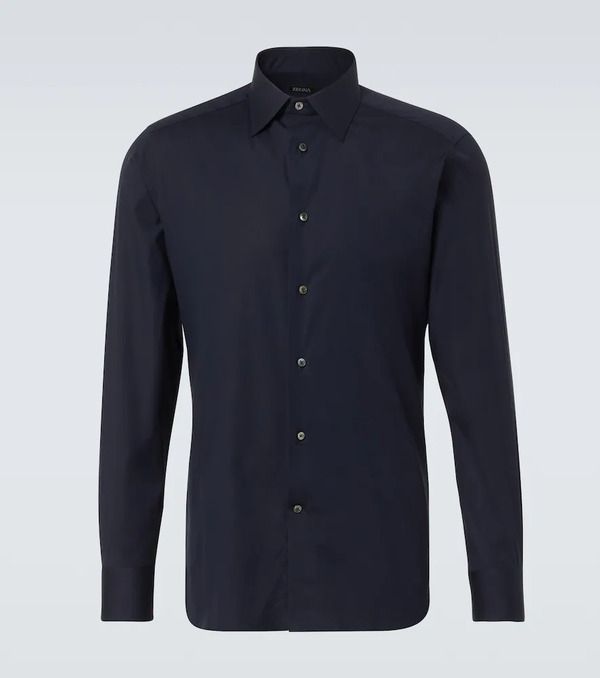  Zegna Zegna Cotton-blend Shirt 