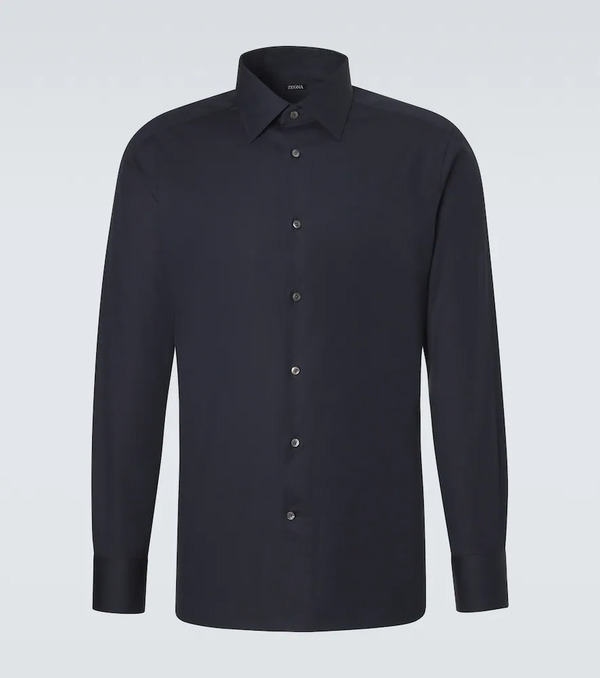  Zegna Zegna Cotton-blend Shirt 