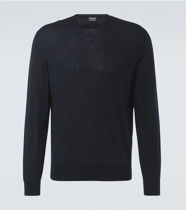  Zegna Zegna High Performance Wool Sweater 