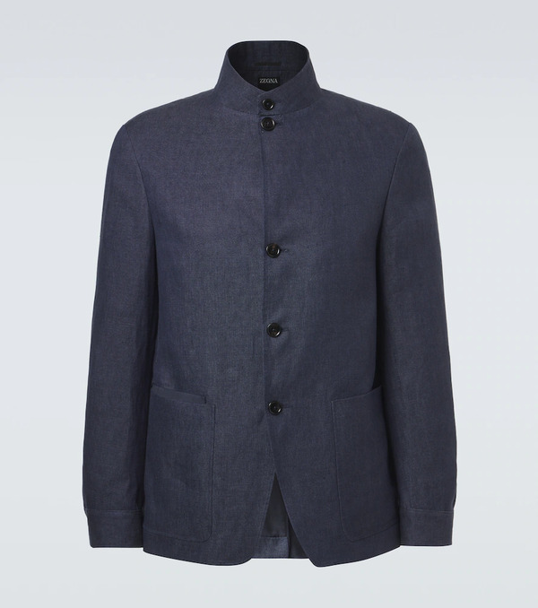  Zegna Zegna Il Conte Linen Jacket 