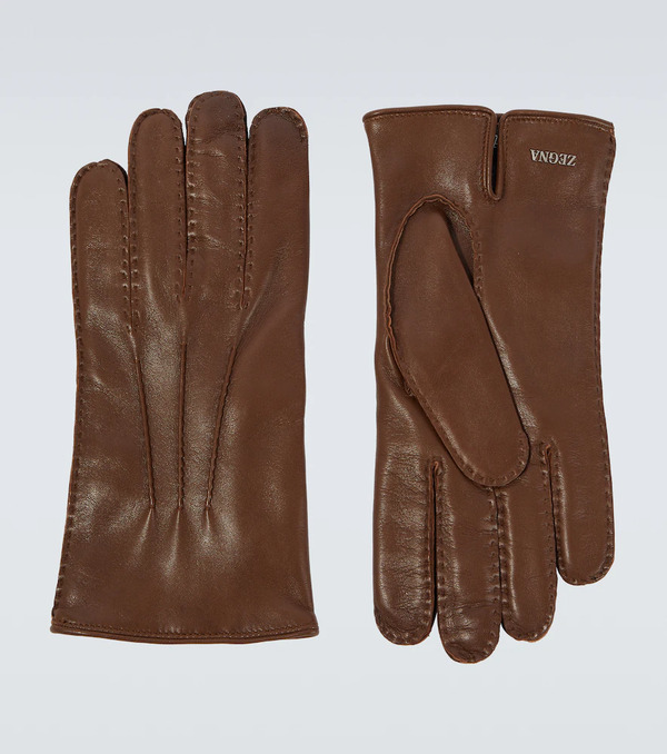  Zegna Zegna Leather Gloves 