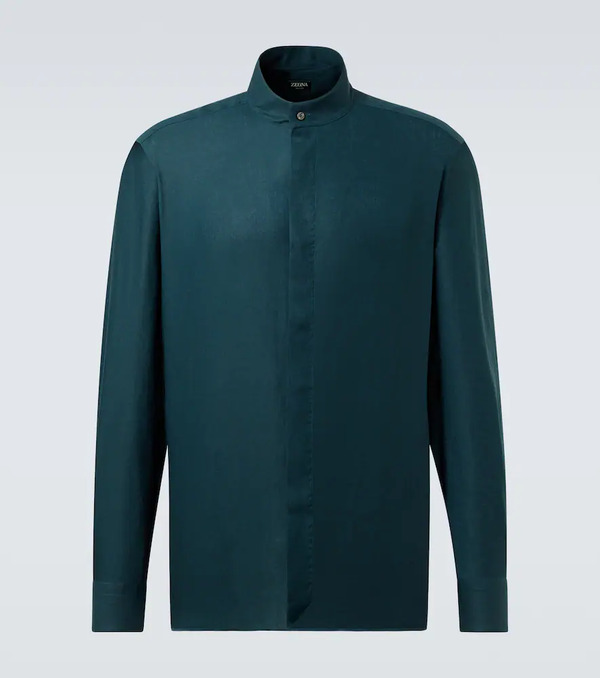  Zegna Zegna Linen Shirt 