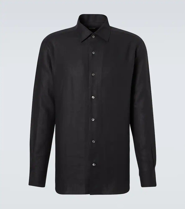  Zegna Zegna Linen Shirt 