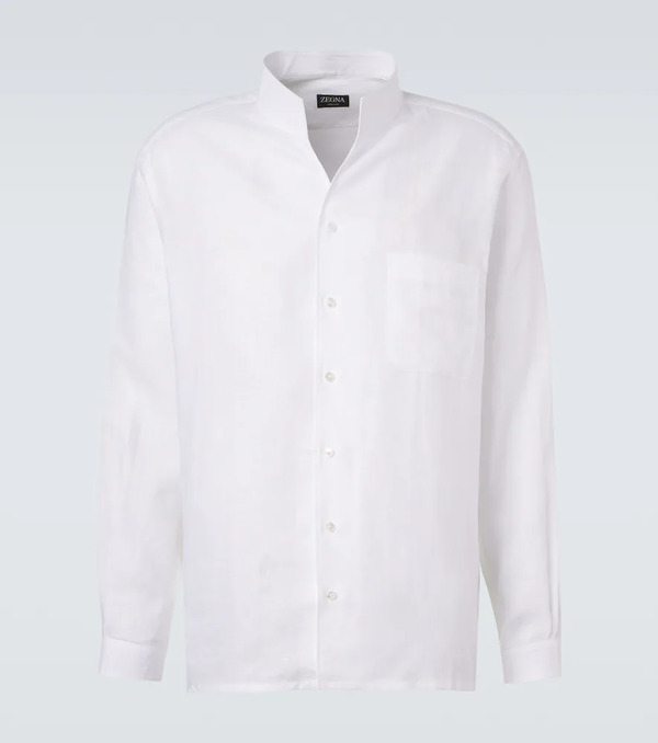  Zegna Zegna Linen Shirt 