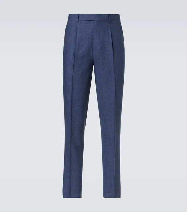  Zegna Zegna Linen Slim Pants 