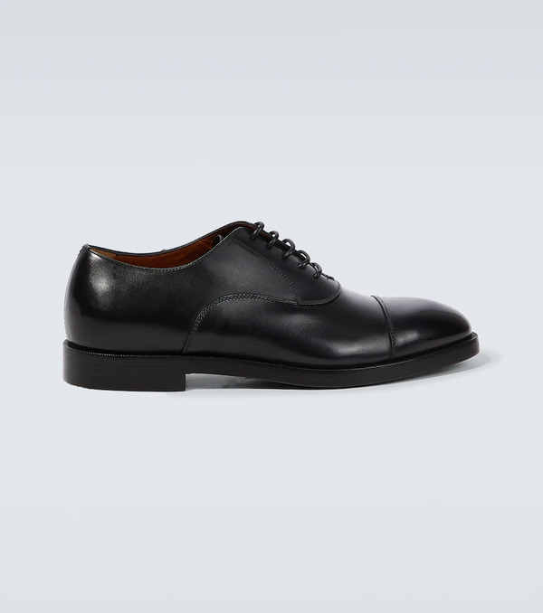  Zegna Zegna Oxford Leather Shoes 