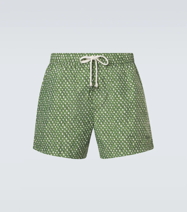  Zegna Zegna Printed Swim Trunks 