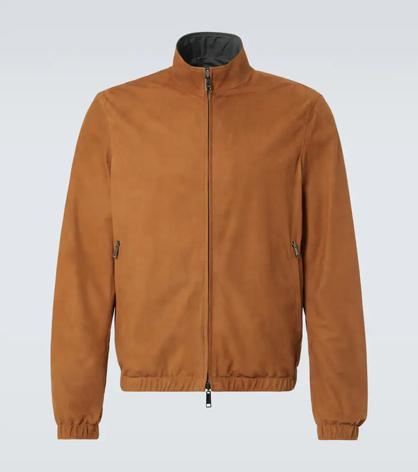  Zegna Zegna Reversible Leather Blouson 