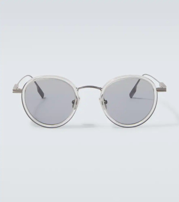  Zegna Zegna Round Sunglasses 