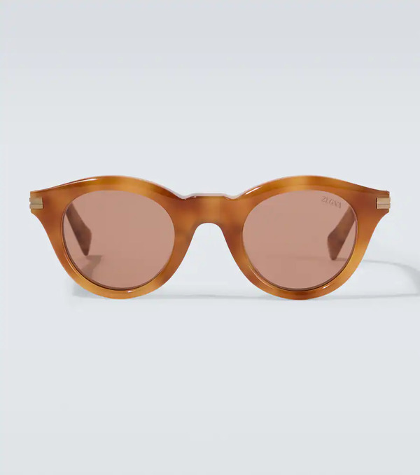  Zegna Zegna Round Sunglasses 