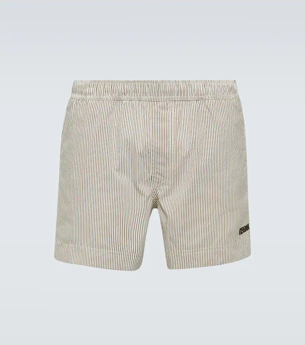  Zegna Zegna Striped Swim Trunks 