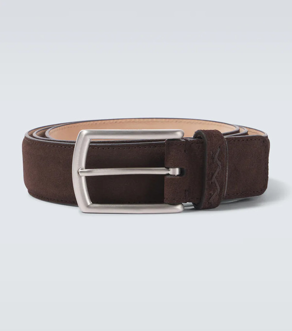  Zegna Zegna Suede Belt 