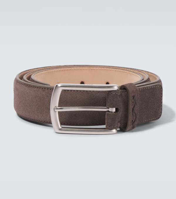  Zegna Zegna Suede Belt 