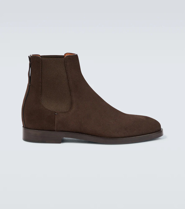  Zegna Zegna Suede Chelsea Boots 
