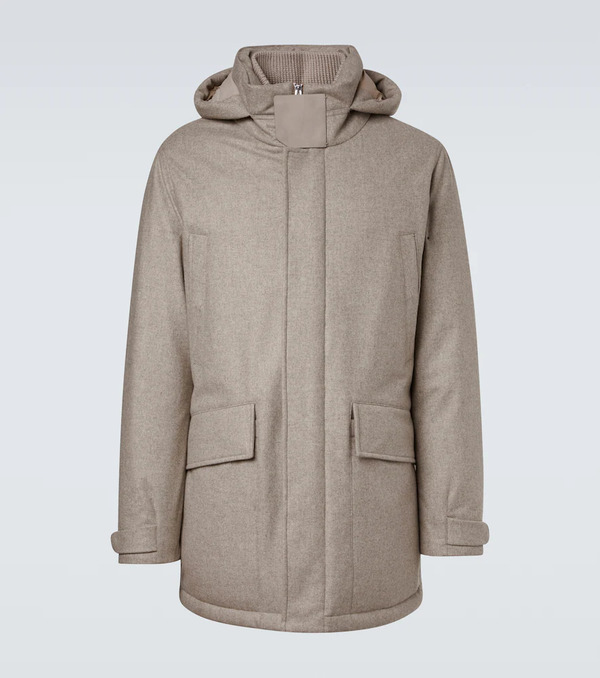  Zegna Zegna Wool Down Jacket 