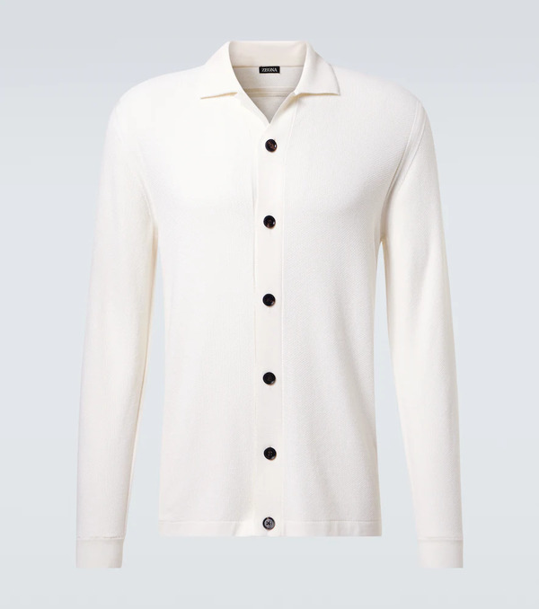  Zegna Zegna Wool Shirt 