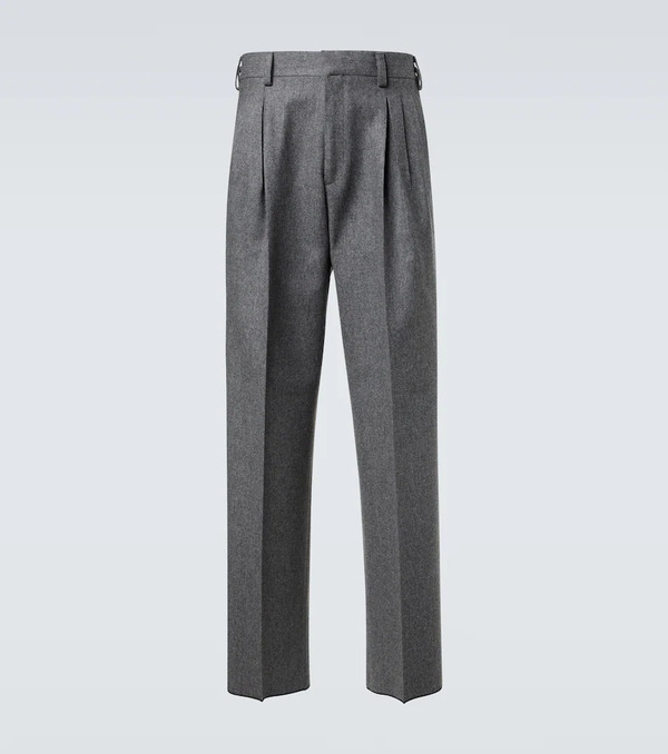  Zegna Zegna Wool Straight Pants 
