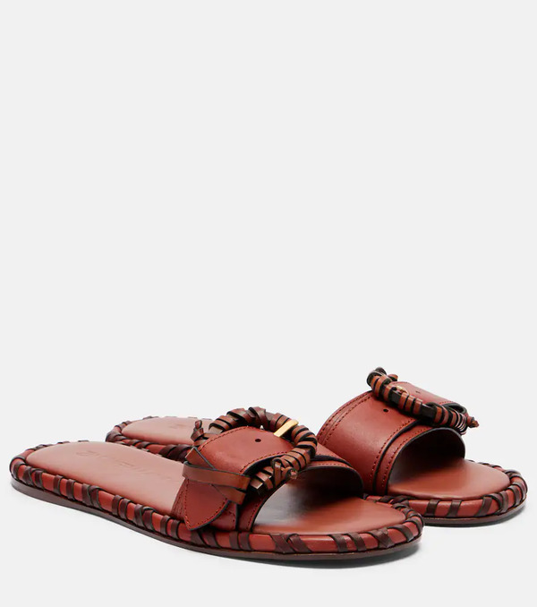  Zimmermann Zimmermann Alchemy Leather Slides 