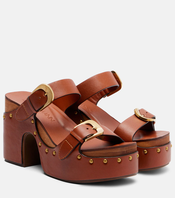  Zimmermann Zimmermann Alight Studded Leather Platform Sandals 
