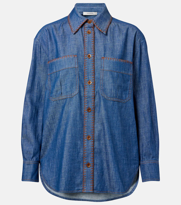  Zimmermann Zimmermann Ascension Denim Shirt 