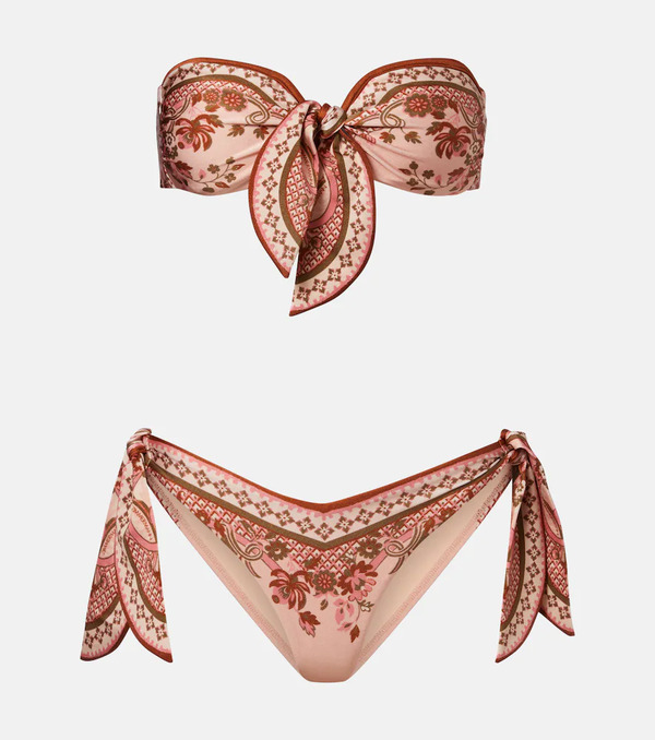  Zimmermann Zimmermann Aster Printed Bikini 