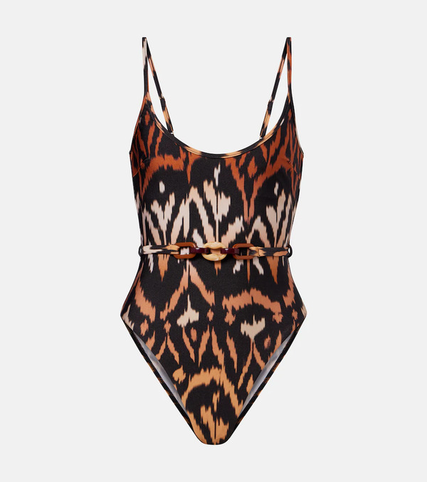  Zimmermann Zimmermann Aster Scoop Printed Swimsuit 