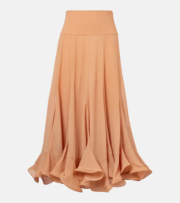  Zimmermann Zimmermann Balance Floral Midi Skirt 