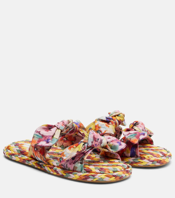  Zimmermann Zimmermann Carousel Printed Espadrille Slides 
