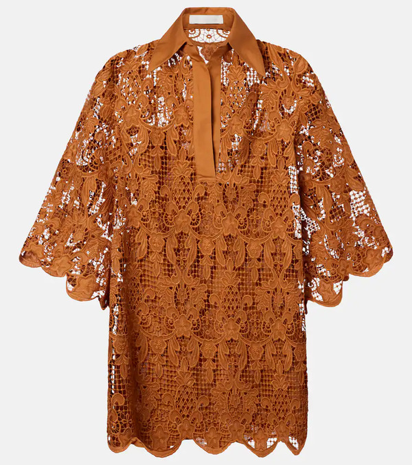  Zimmermann Zimmermann Coco Scalloped Lace Top 