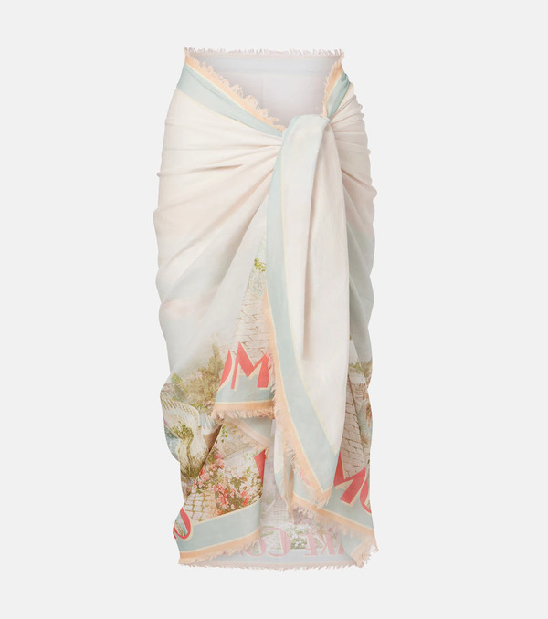  Zimmermann Zimmermann Como Printed Silk Scarf 