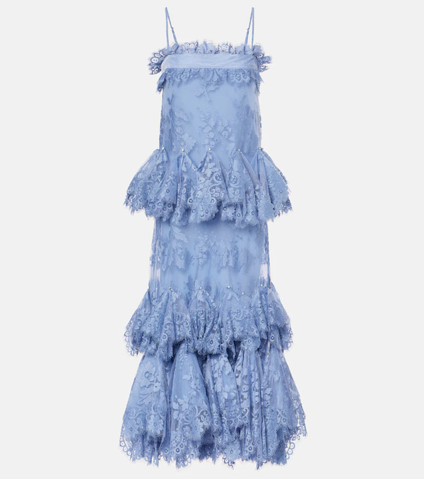  Zimmermann Zimmermann Eden Ruffled Lace Gown 