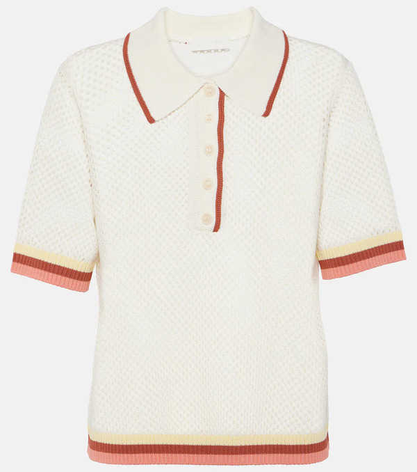  Zimmermann Zimmermann Golden Polo Shirt 