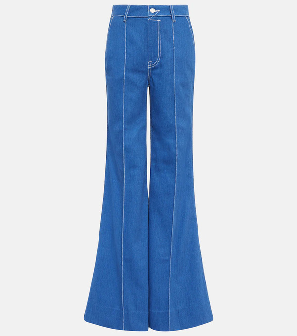  Zimmermann Zimmermann High Tide High-rise Flared Jeans 